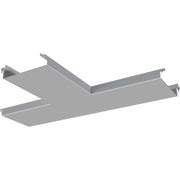 Ridi-Leuchten - Mechanisches Zubehör/Ersatzteile für Leuchten T-Verbinder F-EDGE-VST-SI silber − 1 Stück