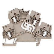 Weidmüller - Durchgangs-Reihenklemme Klemme ZDK 4-2 V Zugfederanschl.,4mm² − 50 Stück