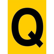 Jahn - Kennzeichnungsmaterial Zahlen+Buchstaben 06/050-Q gelb − 10 Stück