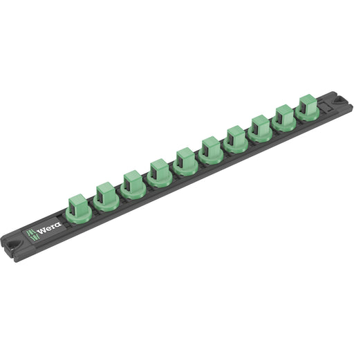 Wera - Zubehör/Ersatzteile für Werkzeugkasten, -schrank, -wagen und Werkbank Nuss-Magnetleiste 05136422001 Twist-to-lock 1/2 Z