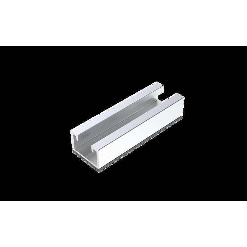Aerocompact - Photovoltaik-Montagesystem Trapezblech-Kurzschiene TS08 80mm