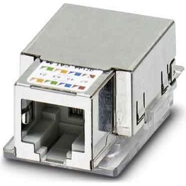 Phoenix Contact - Kontakteinsatz für Rundsteckverbinder Buchseneinsatz RJ45 VS-08-BU-RJ45-5-F/PK 8-pol