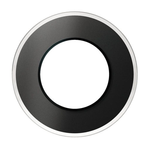 Elso - Abdeckrahmen Glasrahmen WDE011426 schwarz,1-fach − 1 Stück by Elso
