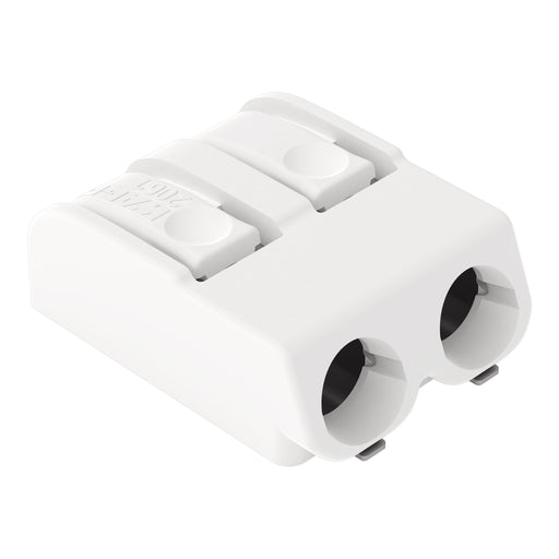 WAGO - Ein- und mehrpolige Klemmenleiste SMD-Leiterplattenklemme 2061-602/998-404 Drücker,1,5 mm²,weiß − 6300 Stück