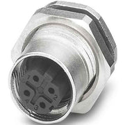 Phoenix Contact - Rundsteckverbinder, feldkonfektionierbar (Industriesteckverbinder) Feldbus-Wanddurchführung SACC-DSI-FS #1551503 − 20 Stück