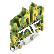 WAGO - Schutzleiter-Reihenklemme Mini-Schutzleiter 2052-1207 2,5 qmm, gn-ge − 100 Stück