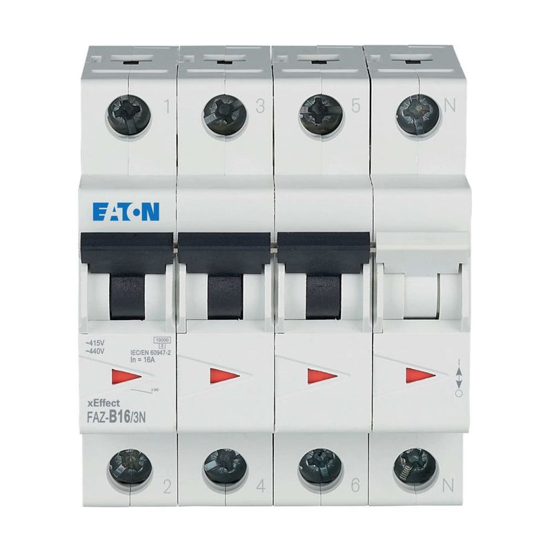 Eaton - Leitungsschutzschalter FAZ-B16/3N B 16A, 3p+N