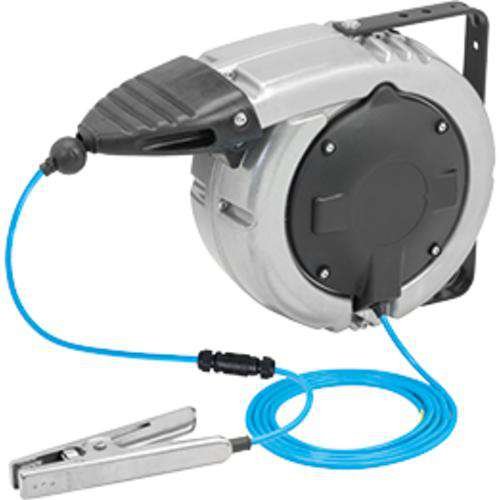 Stahl - Zubehör/Ersatzteile für Niederspannungs-Schalttechnik Erdungszange 247671 mit Aufrollautmatik