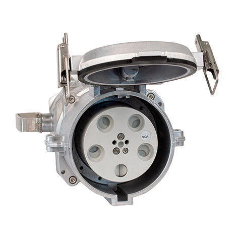 Mennekes - Hochstrom-Rundsteckvorrichtung Kupplung 600A5p6h 75334 400V IP67