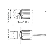 WAGO - Zubehör/Ersatzteile für Klemmen Potentialabgriff 855-8004 ohne Sicherung (N)