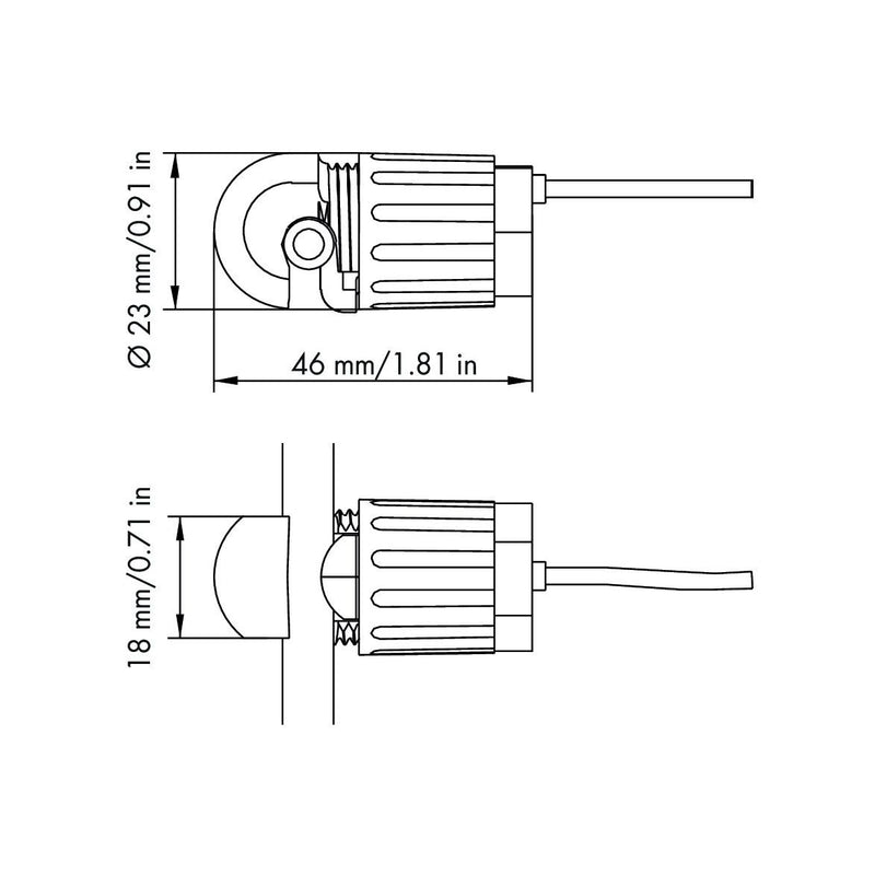 WAGO - Zubehör/Ersatzteile für Klemmen Potentialabgriff 855-8004 ohne Sicherung (N)