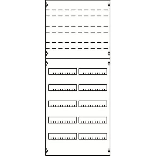Striebel&amp;John - Verteilerfeld für Installationsverteiler Verteilerfeld 2V4KA − 1 Stück by Striebel&amp;John
