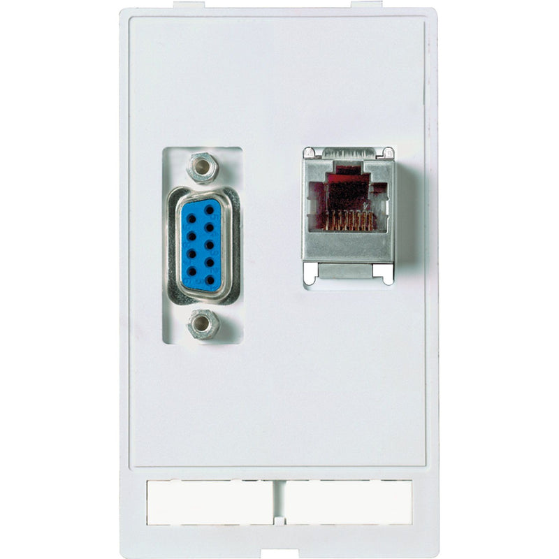 Murrelektronik - Einsatz/Abdeckung für Kommunikationstechnik Rahmenmodul 2-fach 4000-68223-0011410 transparent