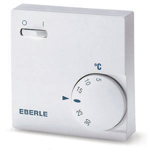 Eberle Controls - Raumthermostat/Uhrenthermostat Raumtemperaturregler RTR-E 6763/24V