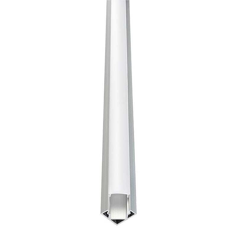 Nobile - Zubehör/Ersatzteile für Lichtschlauch/-band Alu Eck-Profil 2m 5011146805 Abdeckung opal − 1 Stück