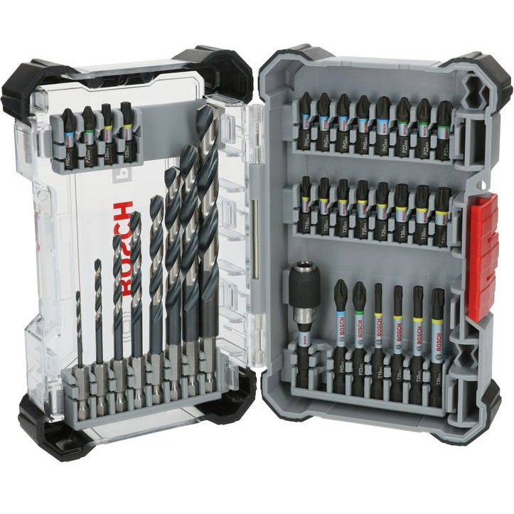 Bosch Power Tools - Werkzeugset PRO Impact Schrauberbits 2608521U81VE(35) und Metallbohrer Set − 3 Packung