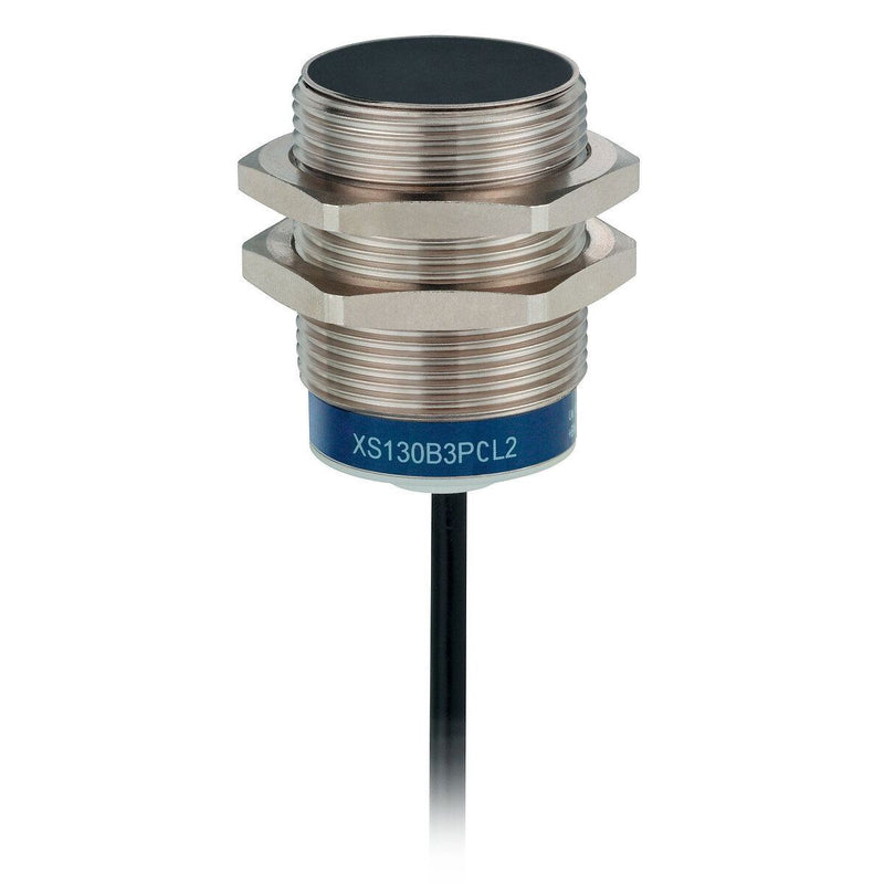 Telemechanique Sensors - Induktiver Näherungsschalter induktiv XS130B3PBL2 M30 PNP NC bündig 2M