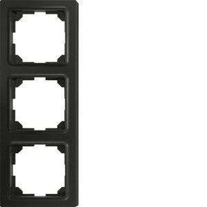 Eltako - Abdeckrahmen 3-fach-Universalrahmen R3UE55-am anthrazit matt