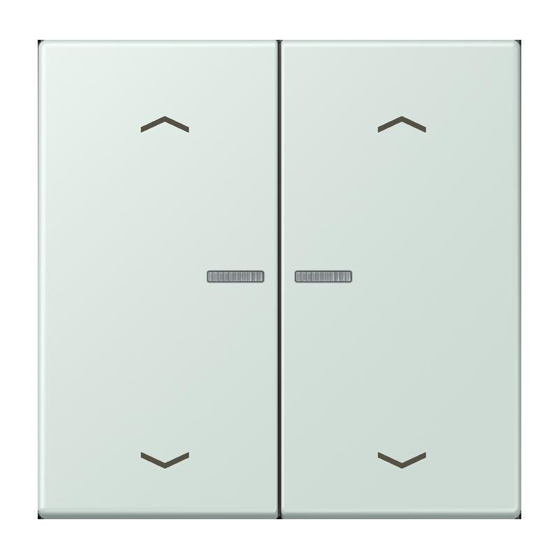 Jung - Bedienelement intelligent Taster mit Pfeilsymbolen BT LC 17102 P 215 ceruleen pale