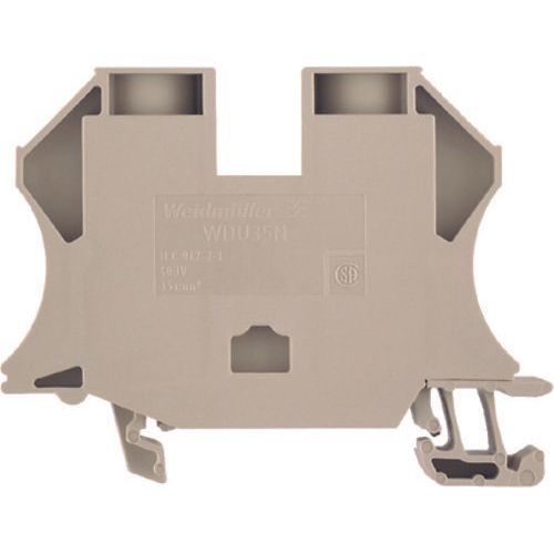 Weidmüller - Durchgangs-Reihenklemme Durchgangsklemme WDU 35N 66x16x51mm