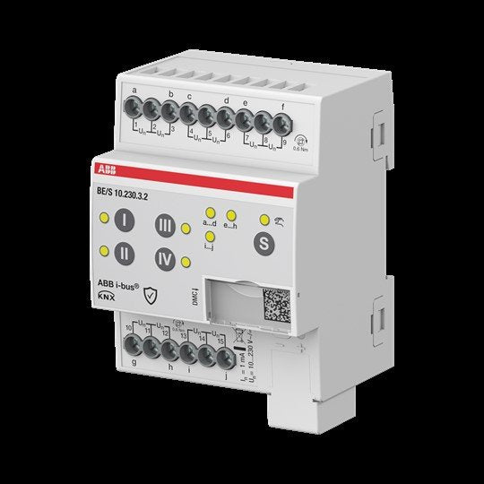 ABB Stotz S&J - Bussystem-Binäreingang Binäreingang BE/S10.230.3.2 10fach, 10-230 V