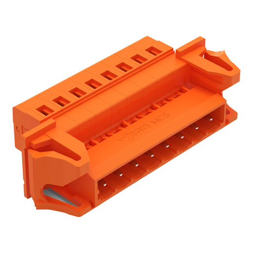 WAGO - Kabelsteckverbinder für Leiterplattensteckverbinder 1-Leiter-Stiftleiste 231-638/114-000 CAGECLAMP,2,5mm²,or − 25 Stück