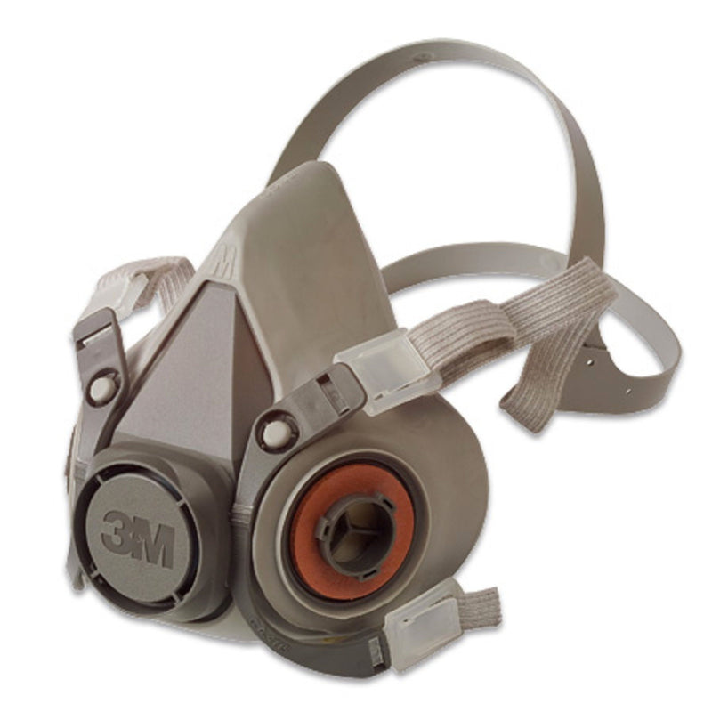 3M - Atemschutzmaske Halbmaskenkörper 6100 Gr.S − 8 Stück