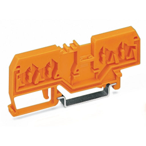 WAGO - Zubehör/Ersatzteile für Klemmen Konturengl. Distanzgehäuse 280-835/056-000 orange − 25 Stück