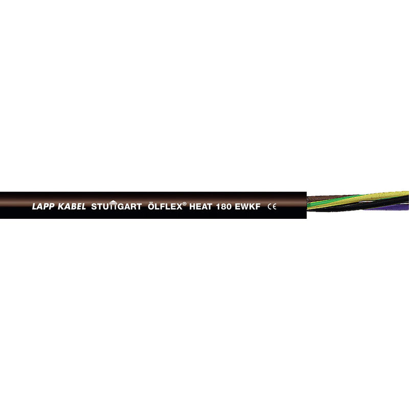 Lapp Kabel&Leitung - Energiekabel < 1 kV, für ortsveränderlichen Einsatz ÖLFLEX HEAT 180 EWKF 5G4 00461333/1000 − 1000 Meter
