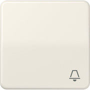 Jung - Abdeckung/Bedienelement für Installationsschalterprogramme Wippe Symbol KLINGEL ws CD 590 K für Taster