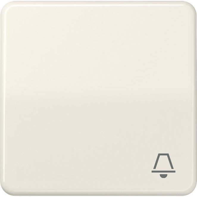 Jung - Abdeckung/Bedienelement für Installationsschalterprogramme Wippe Symbol KLINGEL ws CD 590 K für Taster