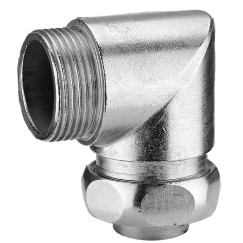 Flexa - Metall-Schutzschlauch-Verschraubung Sicherh.Verschraubung USW-M 5010.528.012 Winkel − 25 Stück