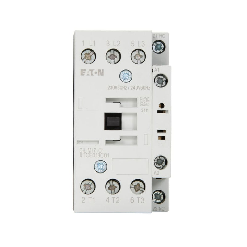 Eaton - Leistungsschütz zum Schalten von Wechselstrom Leistungsschütz DILM17-01(230V50HZ) 1Ö 7,5kW/400V,AC