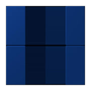 Jung - Abdeckung/Bedienelement für Installationsschalterprogramme Tastensatz 2fach LC 502 TSA 261 bleu outremer fonce