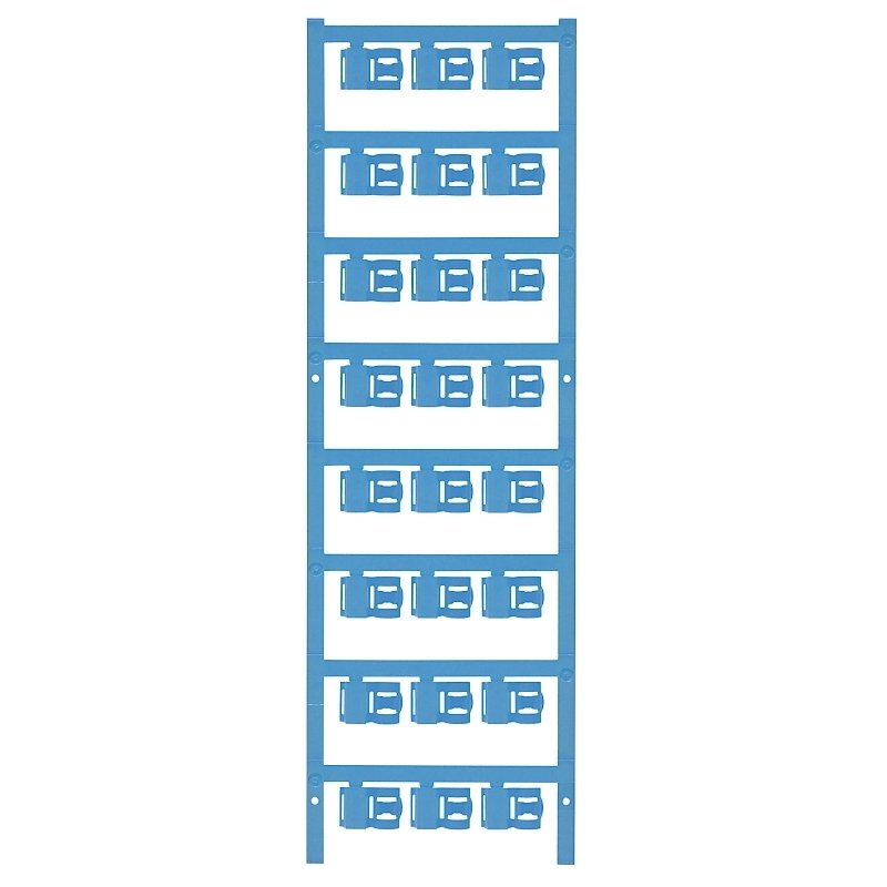 Weidmüller - Kabelmarkierungssystem Leitermarkierer SFC 2.5/12 MC NE BL 12x9,3mm,blau − 120 Stück