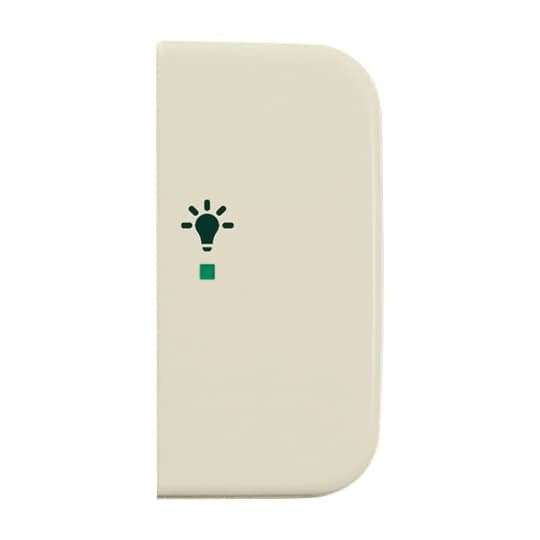 Busch-Jaeger - Bussystem-Tastwippe Wippe 1-fach, Symbol Licht 6231-22-212 weiß