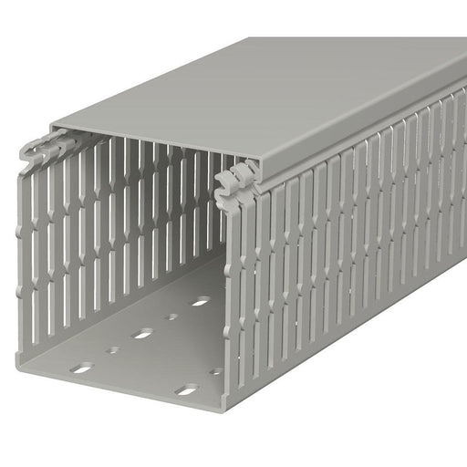 OBO Bettermann - Verdrahtungskanal LKV N 100100 RAL 7030 − 2 Meter