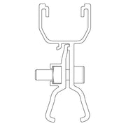 K2 - Photovoltaik-Dach-/Fassadenbefestigung Universal KL-Clamp 2004124 − 20 Stück