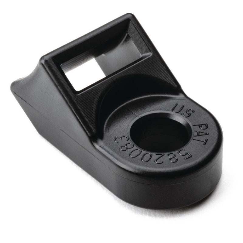 HellermannTyton - Befestigungssockel und -element für Kabelbinder Kabelhalter 151-00439(100) schwarz − 100 Stück