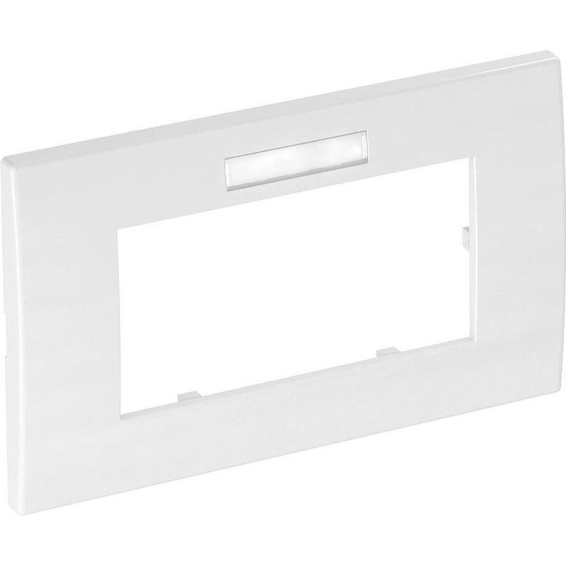 OBO Bettermann Vertr - Abdeckrahmen Abdeckrahmen AR45-BF2 RW 2fach 84x140mm rws  − 1 Stück