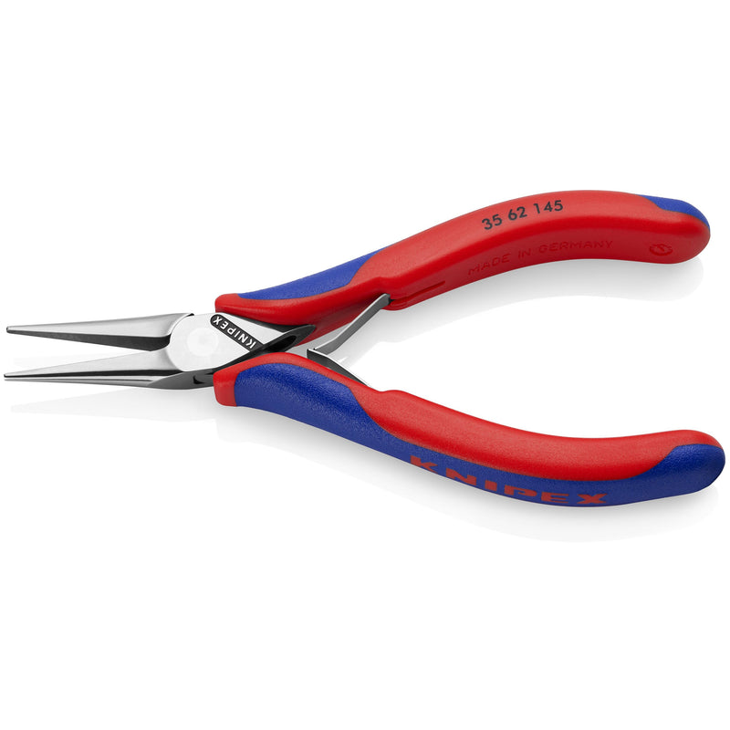 Knipex - Flachzange Elektronik-Greifzange 35 62 145 spiegelpoliert,145mm