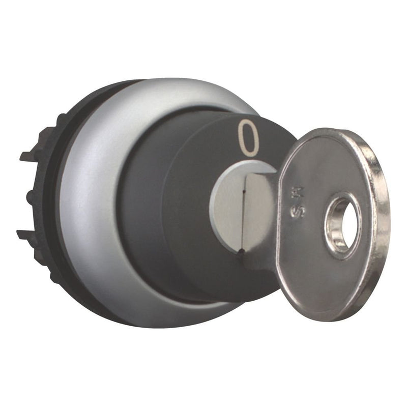 Eaton - Frontelement für Wahlschalter Schlüsseltaste M22-WRS-MS2 2 Stell