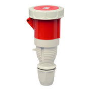 Walther Werke - CEE-Kupplung (IEC 60309) Wasserdichte Kupplung 368309 63A 3P 9h − 10 Stück