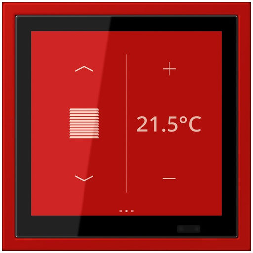 Jung - Bussystem-Mehrfach Bediengerät KNX Raumcontroller LCZ 459 BFD1S 227 rouge vermillon 31
