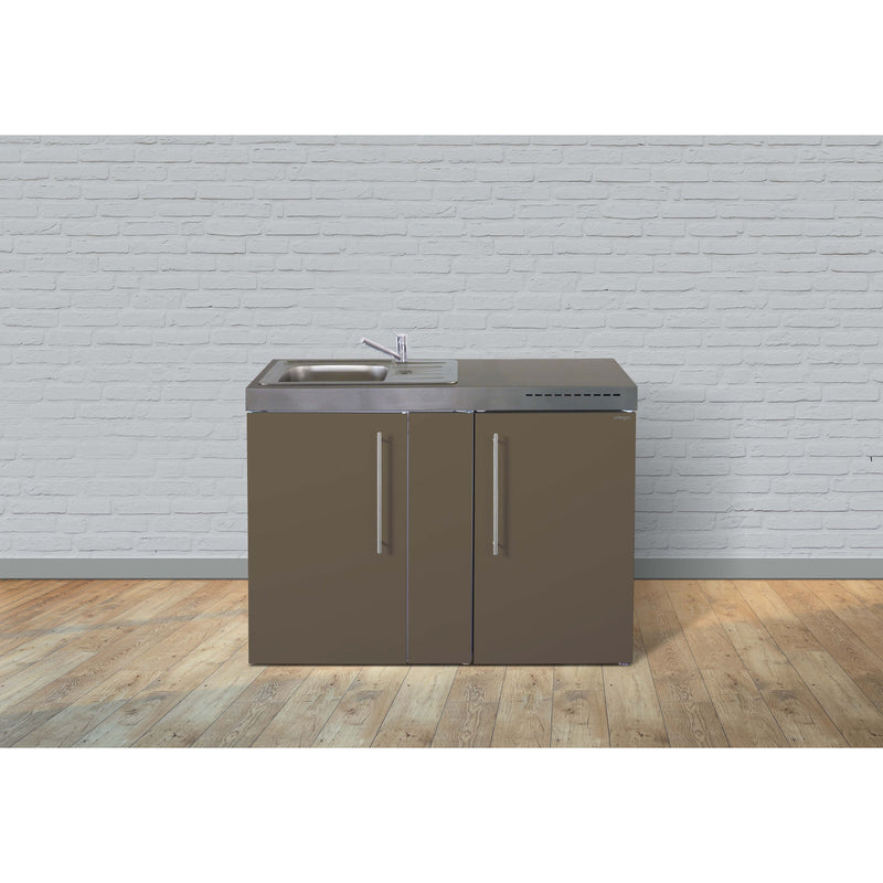 Stengel - Mini-Küche Miniküche Premiumline MPMM120IKFreBli Mokka metallic