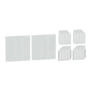 Schneider Electric - Phasen-Trennplatte Abdeckung PrismaSeT-P LVS04842 Festinbau horizontal