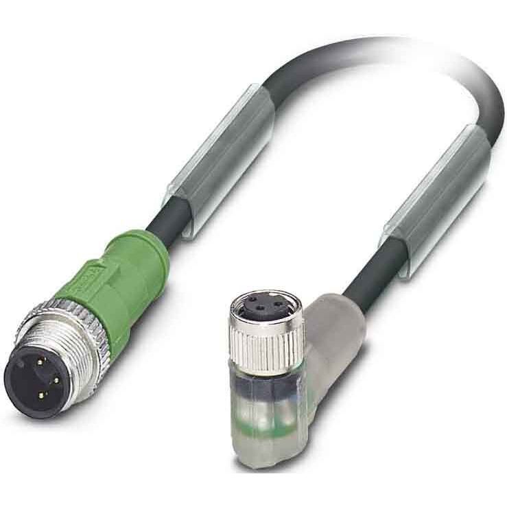 Phoenix Contact - Konfektioniertes Sensor-Aktor-Kabel Sensor-Aktor-Kabel SAC-3P-M12MS#1694910 M12-Stecker,3p.,2LED
