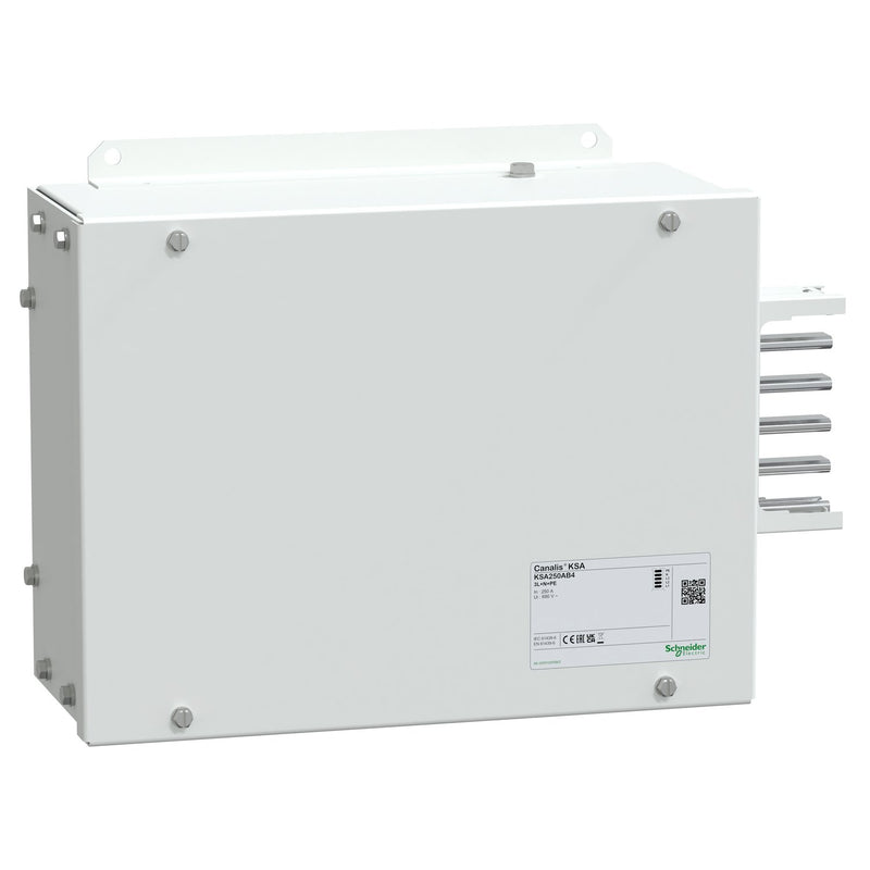 Schneider Electric - Einspeisekasten für Schienenverteiler Endeinspeisekasten KSA250AB4 250A