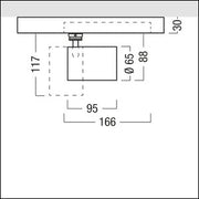 Zumtobel Group - Downlight/Strahler/Flutlicht LED-Akzentstrahler SUP2 L LED #60715036 3000K