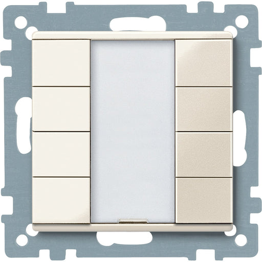 Schneider Electric - Bussystem-Tastsensor Taster 4fach plus MTN617444 weiß glänzend